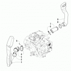 ATV 500 RED Case  /  belt cooling assembly