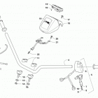 ATV 150 UTILITY  Green (US) Руль и подрулевое управление
