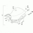 TRV 550 XT EPS L7E WHITE Сидение