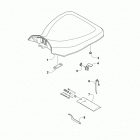 ATV ALTERRA 400 Green (US), Red (US) Сидение