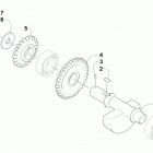 ATV ALTERRA 400 Green (US), Red (US) Балансирный вал