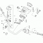 ATV ALTERRA 400 Green (US), Red (US) Руль
