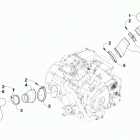 ATV ALTERRA 400 Green (US), Red (US) Case  /  belt cooling assembly