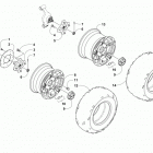 TRV 550 XT EPS L7E WHITE Колеса и покрышки