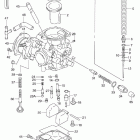 LT-F250F Quad Runner 4WD Carburetor (model y / k1 / k2)