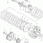 LT-F300F King Quad 4WD Сцепление