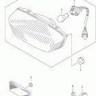 LT-A400F Eiger Auto 4WD Задний фонарь