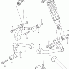 LT-F300F King Quad 4WD Suspension arm (model k2)