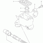 LT-F300F King Quad 4WD Главный тормозной цилиндр,передний