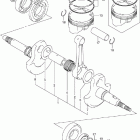 LT-F400 Eiger 2WD Коленвал