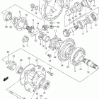 LT-F300F King Quad 4WD Differential gear