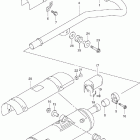 LT-A400F Eiger Auto 4WD Глушитель