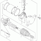 LT-F400 Eiger 2WD Стартер электрический