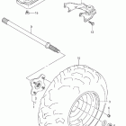 LT-A400F Eiger Auto 4WD Заднее колесо левое