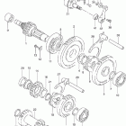 LT-F250F Quad Runner 4WD Трансмиссия 2