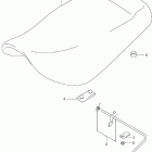 LT-A400F Eiger Auto 4WD Сидение