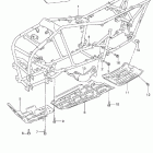 LT-F250F Quad Runner 4WD Рама