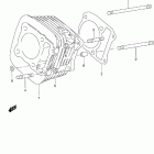 LT-F300F King Quad 4WD Цилиндр