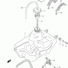 LT-F250F Quad Runner 4WD Топливный бак