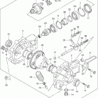 LT-A400F Eiger Auto 4WD Редуктор передний