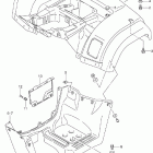 LT-F400 Eiger 2WD Заднее крыло