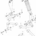 LT-F300F King Quad 4WD Suspension arm (model x / y / k1)