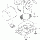 LT-A400F Eiger Auto 4WD Масляный насос