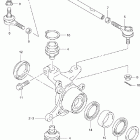 LT-F400F Eiger 4WD Рулевая , поворотный кулак