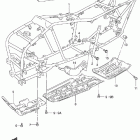 LT-F300F King Quad 4WD Рама