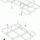 LT-F300F King Quad 4WD Багажник