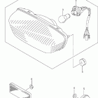 LT-F400F Eiger 4WD Задний фонарь