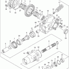 LT-F400F Eiger 4WD Редуктор задний