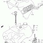 LT-A400F Eiger Auto 4WD Топливный бак