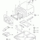 LT-F250F Quad Runner 4WD Задний короб