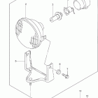 LT-F300F King Quad 4WD Фара