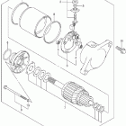 LT-F400F Eiger 4WD Стартер электрический