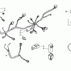ATV 90 2X4 DVX  White (US) Electrical and wiring harness assembly