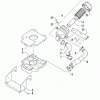 ATV 700 DIESEL EFT GREEN Воздухозаборник