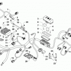 ATV XR 500 RED Жгут проводов