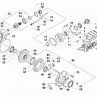 ATV XR 700 XT EFT BLACK Передний редуктор