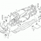 ATV 450 EFT RED Рама ,баипера и защита