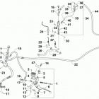 ATV 300 DVX CAT GREEN Гидравлический тормозной механизм