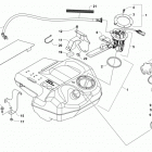 ATV XR 700 XT EFT BLACK Топливный бак