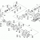 ATV 700 EFT RED Передний редуктор