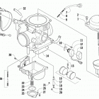 ATV 400 4X4 EFT GREEN Карбюратор
