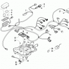 XC 450 EFT ORANGE Жгут проводов