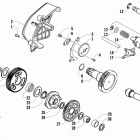 ATV 300 DVX EU GREEN Трансмиссия