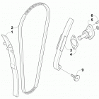 ATV 300 DVX EU GREEN Цепь ГРМ