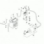 ATV 400 4X4 EFT GREEN АКБ и стартер