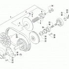 ATV 1000 MUD PRO LTD BLACK Трансмиссия